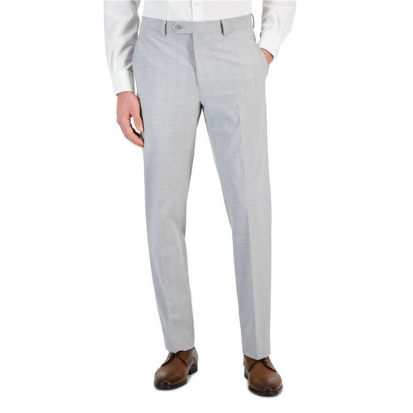 Alfani Mens Plaid Dress Pants Slacks NWT